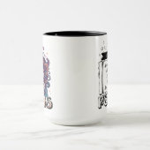 Hocus Pocus Latte Focus カスタム魔法の コーヒー マグカップ (中央)