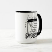 Hocus Pocus Latte Focus カスタム魔法の コーヒー マグカップ (正面右)