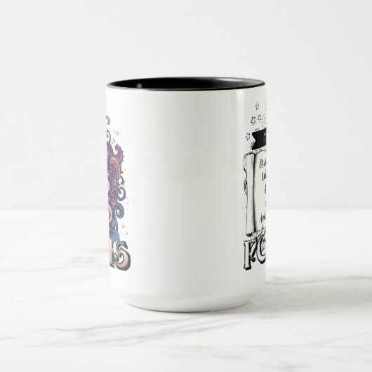 Hocus Pocus Latte Focus Custom Witch Coffee マグカップ (中央)