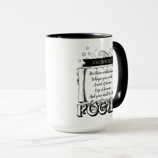 Hocus Pocus Latte Focus Custom Witch Coffee マグカップ (正面右)