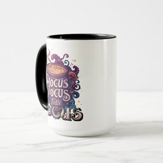Hocus Pocus Latte Focus Custom Witch Coffee  マグカップ (正面左)