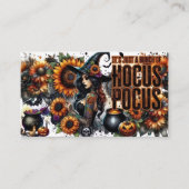“Hocus Pocus Magic Vibes” エンクロージャーカード (正面)