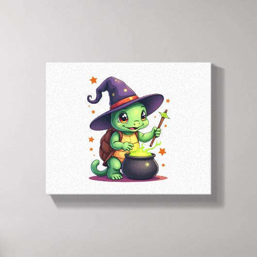 Hocus Shellcus Turtle キャンバスプリント (正面)