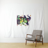 Hocus Shellcus Turtle タペストリー (インサイチュ(横))