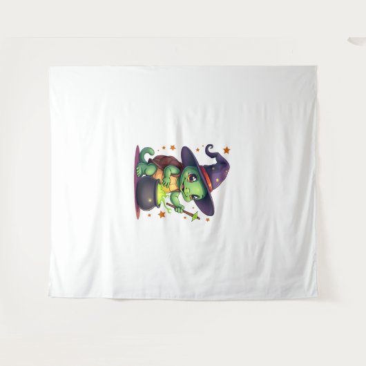 Hocus Shellcus Turtle タペストリー (正面(横))