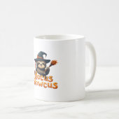 Hocus Slowcus ナマケモノ好きのためのハロウィンコスチュームTシャツ E コーヒーマグカップ (正面右)