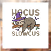 Hocus Slowcus Funny Halloween Sloth Classic T-Shir ウィンドウサイン (シート2)