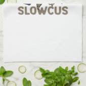 Hocus Slowcus Funny Halloween Sloth Classic T-Shir キッチンタオル (折り畳み)