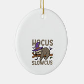 Hocus Slowcus Funny Halloween Sloth Classic T-Shir セラミックオーナメント (右)