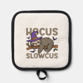 Hocus Slowcus Funny Halloween Sloth Classic T-Shir 鍋敷き (正面)