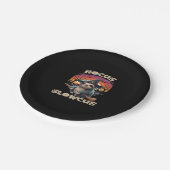 Hocus Slowcus Sloth loversハロウィーンの衣装ティーE ペーパープレート (アングル)