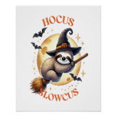 Hocus Slowcus Witch Sloth ポスター (正面)