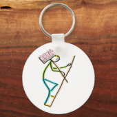 Hod Carrier Stickman キーホルダー (正面)