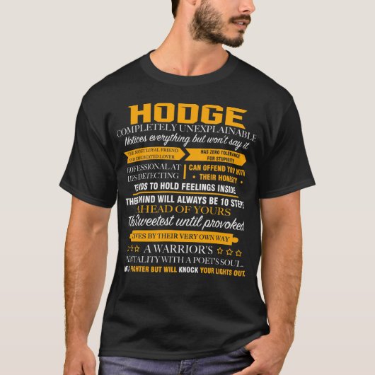 HODGE 謎すぎ Tシャツ (正面)