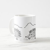 Hodge Podgeのマグ コーヒーマグカップ (正面左)