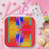 Hodge Podge Wedding Housewarming Birthday ペーパープレート (パーティー)