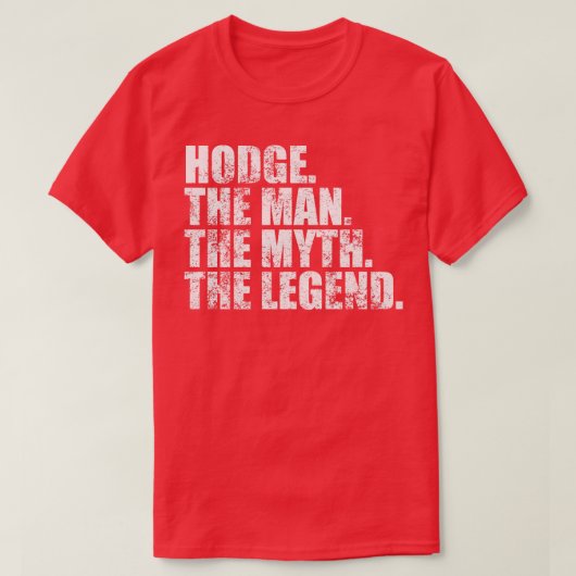 HodgeHodgeファミリ名Hodge姓Hodge Surna Tシャツ (デザイン正面)