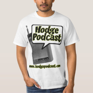 Hodgepodcastのロゴのティー Tシャツ