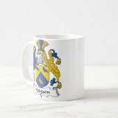 Hodgsonの家紋 コーヒーマグカップ (正面左)