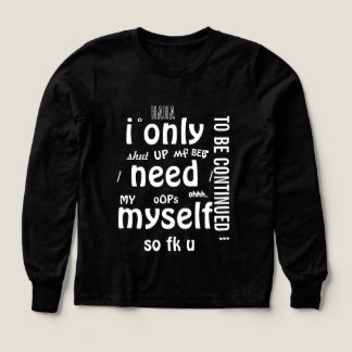 hodie with a small text to read 