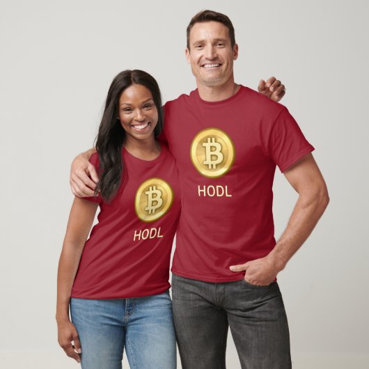 HODLあなたのBitcoin Tシャツ (ユニセックス)
