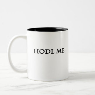 HODLする ツートーンマグカップ