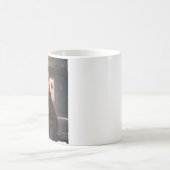 HODLとキブル:ビットコイン男爵の猫 コーヒーマグカップ (中央)