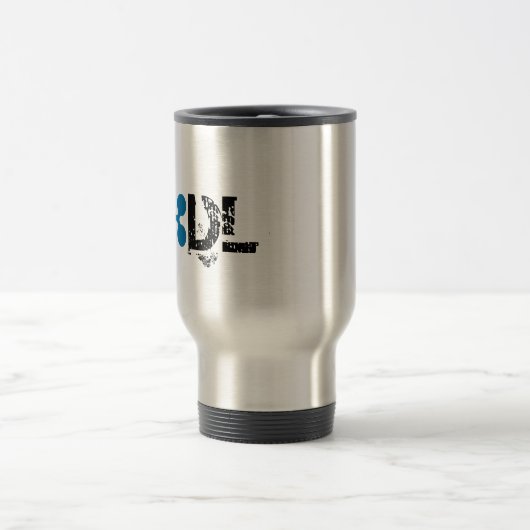 #HODLのさざ波XRPのステンレス鋼のマグ トラベルマグ (中央)