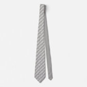 #HODLの灰色のタイ ネクタイ (正面)