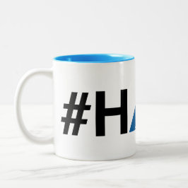 #HODLの熱意のマグ ツートーンマグカップ