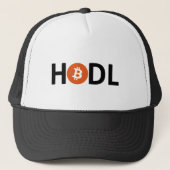 HODLのbitcoin キャップ (正面)