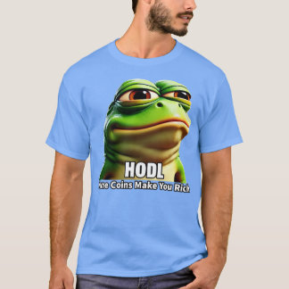 HODLミームコイン Tシャツ