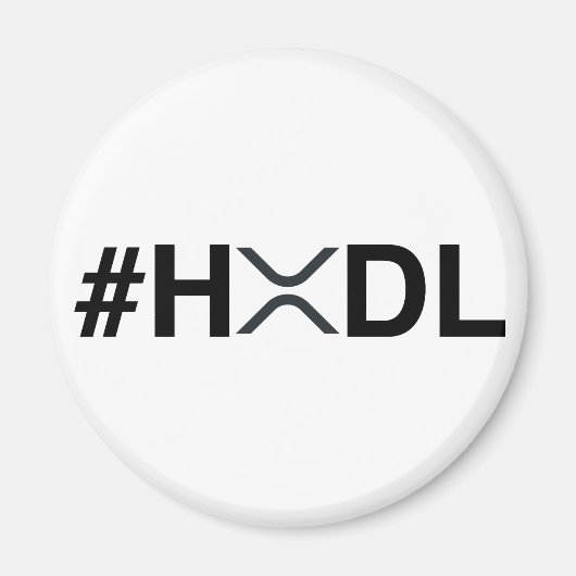 #HODLリップルXRPマグネット マグネット (正面)