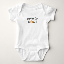 HODL生まれのベビーボディスーツ ベビーボディスーツ