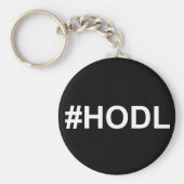 #HODL Basic Keychain キーホルダー (正面)