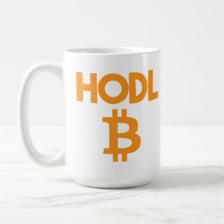 HODL Bitcoin Mug コーヒーマグカップ