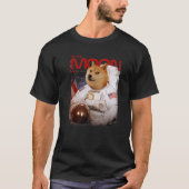 HODL DOGE月の宇宙飛行士DOGE暗号ミームD Tシャツ (正面)