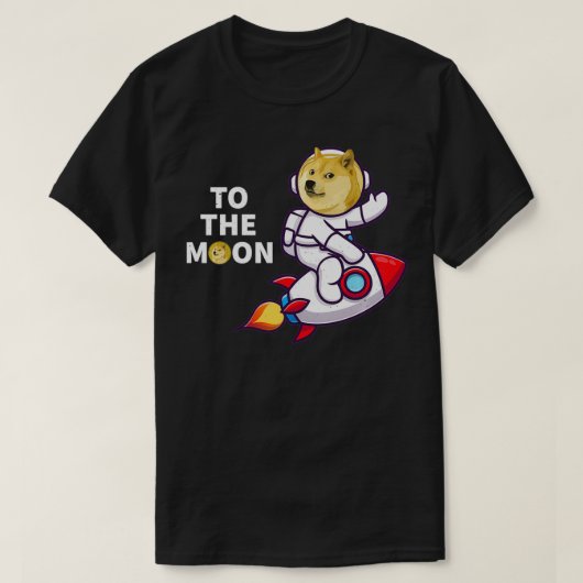 Hodl Dogecoin、Doge Coin Crypto Currency Pullover Tシャツ (デザイン正面)