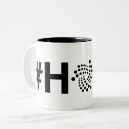 #HODL IOTAのツートーンマグ ツートーンマグカップ