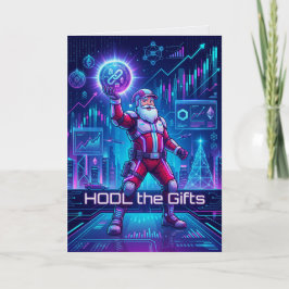 HODL The Gift クリプトクリスマスカード ビットコイン保有者向け サンキューカード