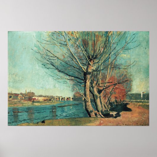 Hodler - Des Manzanares 1878 ポスター (正面)