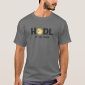 HODLERSはBitcoin、Doge Coin、Crypto、およびNFTのために行く Tシャツ (正面)