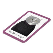 HOEKEEPER CAT 3x4フレキシブルマグネット+文字 マグネット (左側)