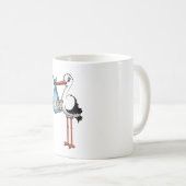 Hoera het is een jongen コーヒーマグカップ (正面右)