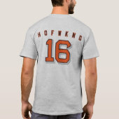HOF16ベースボールシャツ Tシャツ (裏面)