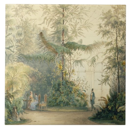 Hofburg宮殿、ウィーン、1のウィンターガーデン タイル (正面)