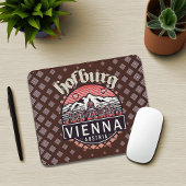 Hofburg in Circles Mousepad マウスパッド