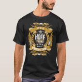 HOFF名、HOFF名紋 Tシャツ (正面)