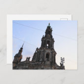 Hofkirche (Dresden Cathedral) at Schlossplatz ポストカード (正面/裏面)