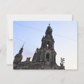 Hofkirche (Dresden Cathedral) at Schlossplatz ポストカード